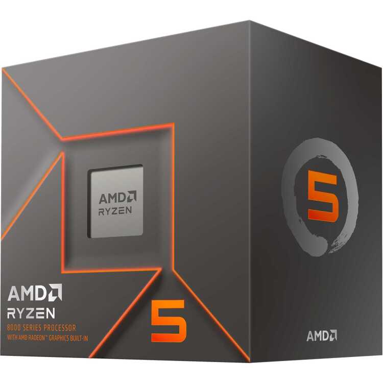 AMD Ryzen 5 8500G, 3,5 GHz (5,0 GHz Turbo Boost) processor Unlocked