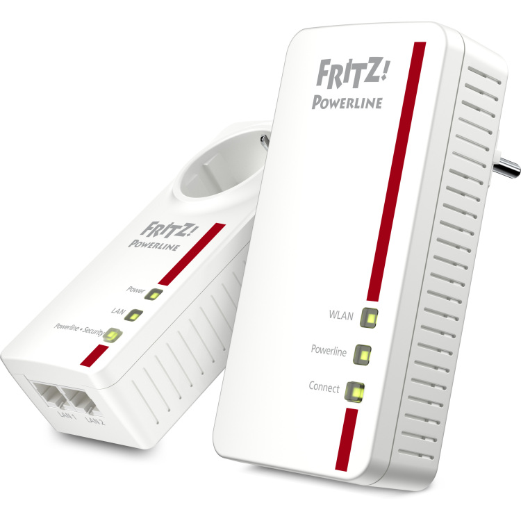 AVM FRITZ!Powerline 1260E WLAN Set International powerline + wlan Mesh Wi-Fi