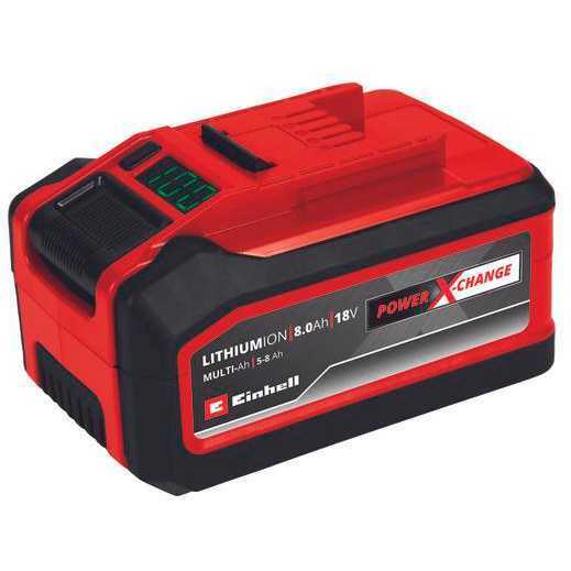 Einhell 18V 5-8Ah Multi-Ah PXC Plus Accu oplaadbare batterij