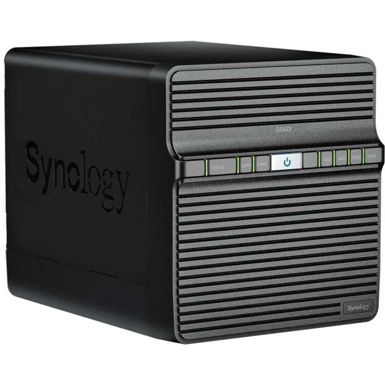 Synology DiskStation DS423 nas 2x RJ-45, 2x USB-A 3.2 (5 Gbit/s)