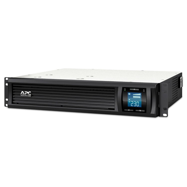 APC Smart-UPS SMC2000I-2U Noodstroomvoeding ups 6x C13, Rack Mountable, USB, 2000VA