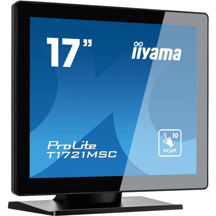 iiyama ProLite T1721MSC-B2 ledmonitor Touch, VGA, HDMI, Audio, USB