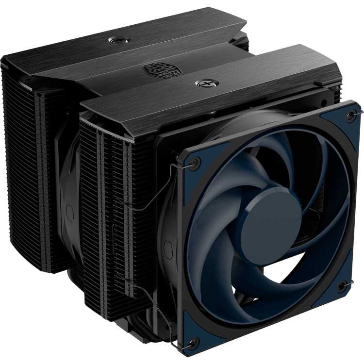 Cooler Master MasterAir MA824 Stealth cpu-koeler 4-pins PWM fan-connector