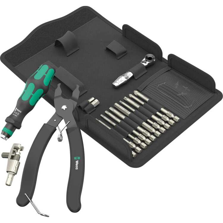 Wera 9532 kettingpons werkplaatsset gereedschapsset 20-delig