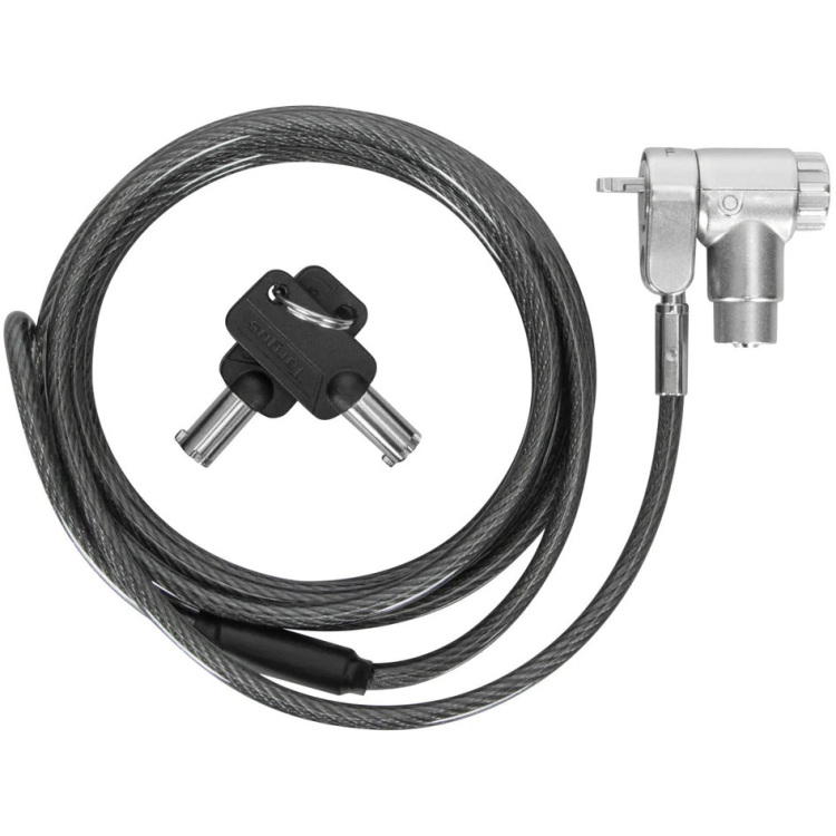 Targus DEFCON Ultimate Universal Keyed Cable Lock with Slimline Adaptable Lock Head diefstalbeveiliging