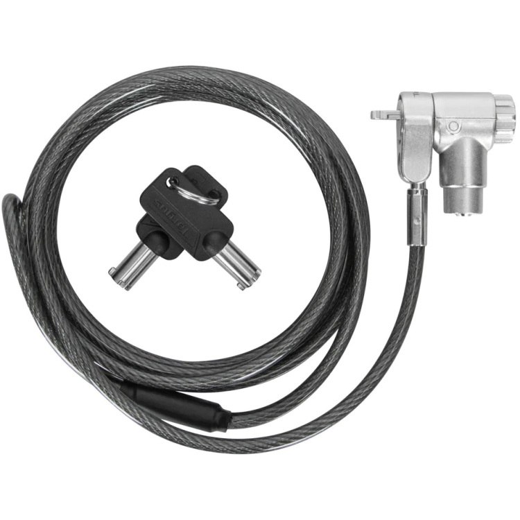 Targus DEFCON Ultimate Universal Master Keyed Cable Lock with Slimline Adaptable Lock Head diefstalbeveiliging 25 stuks