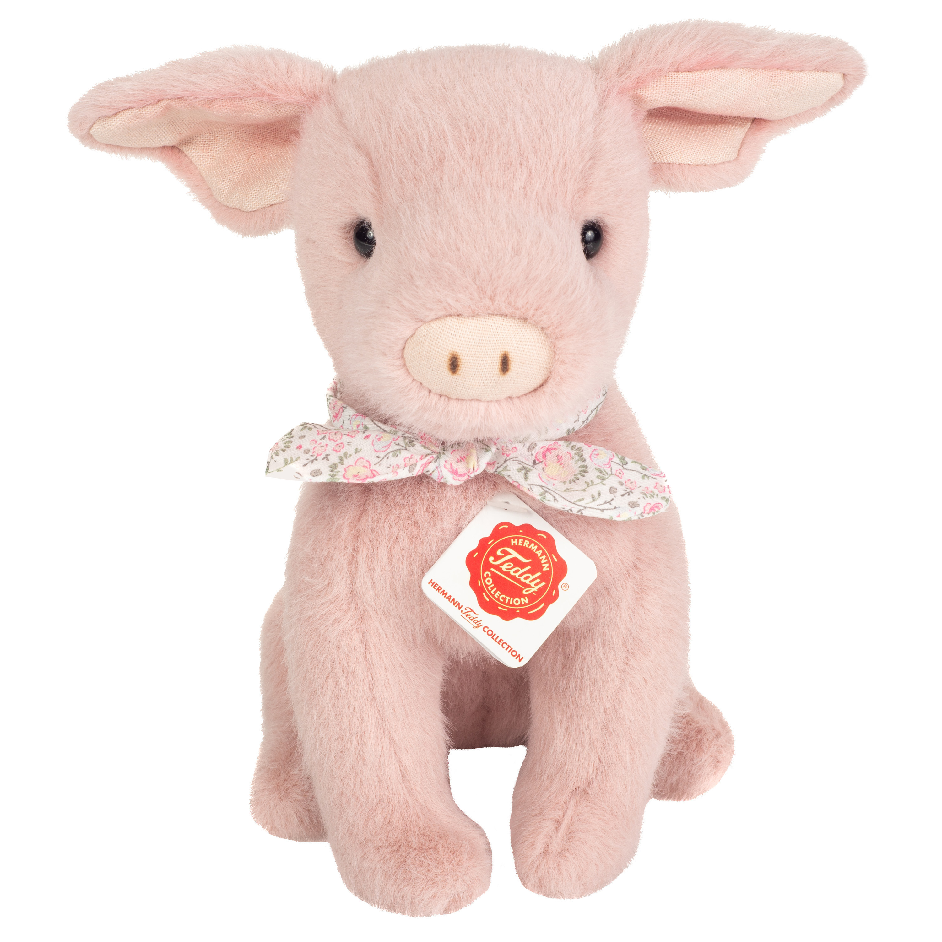 Knuffeldier varken/biggetje - zachte pluche stof - premium kwaliteit knuffels - roze - 23 cm -