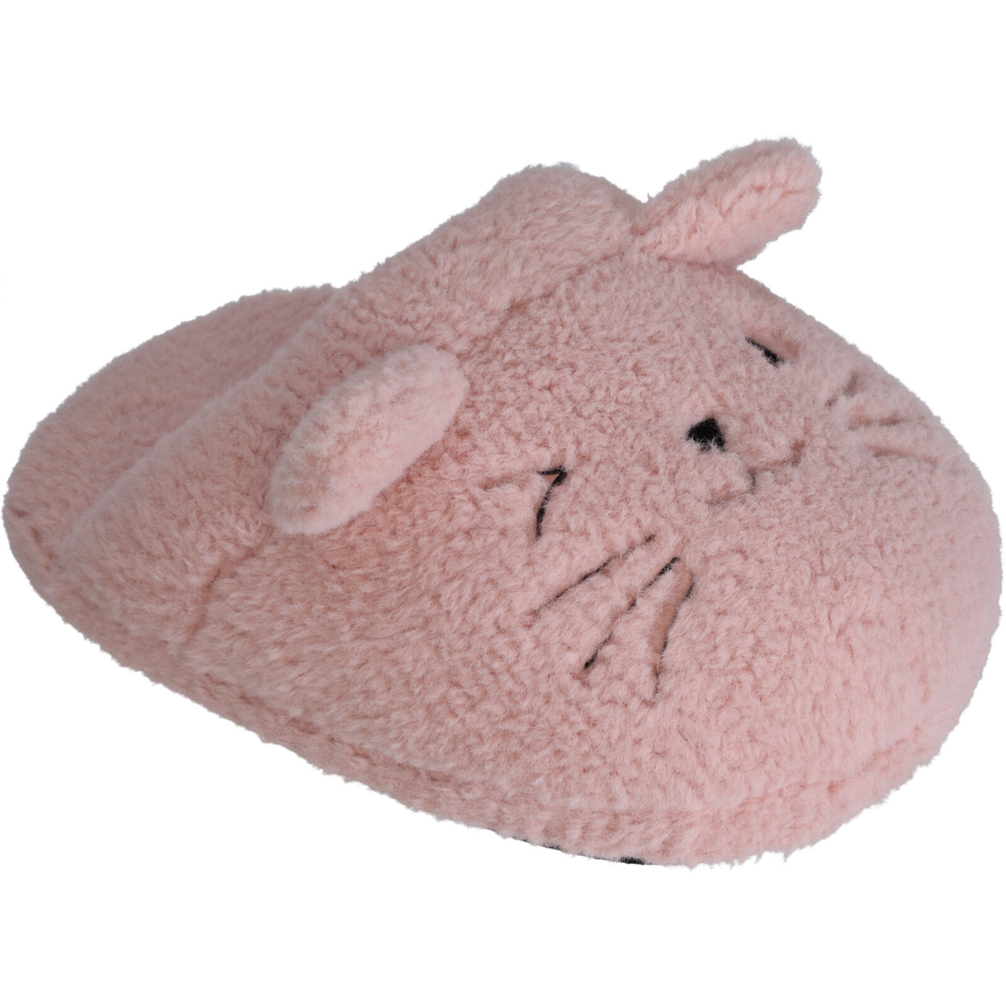 Voetenwarmer pantoffel - voor kinderen - kat - one size - dieren sloffen -