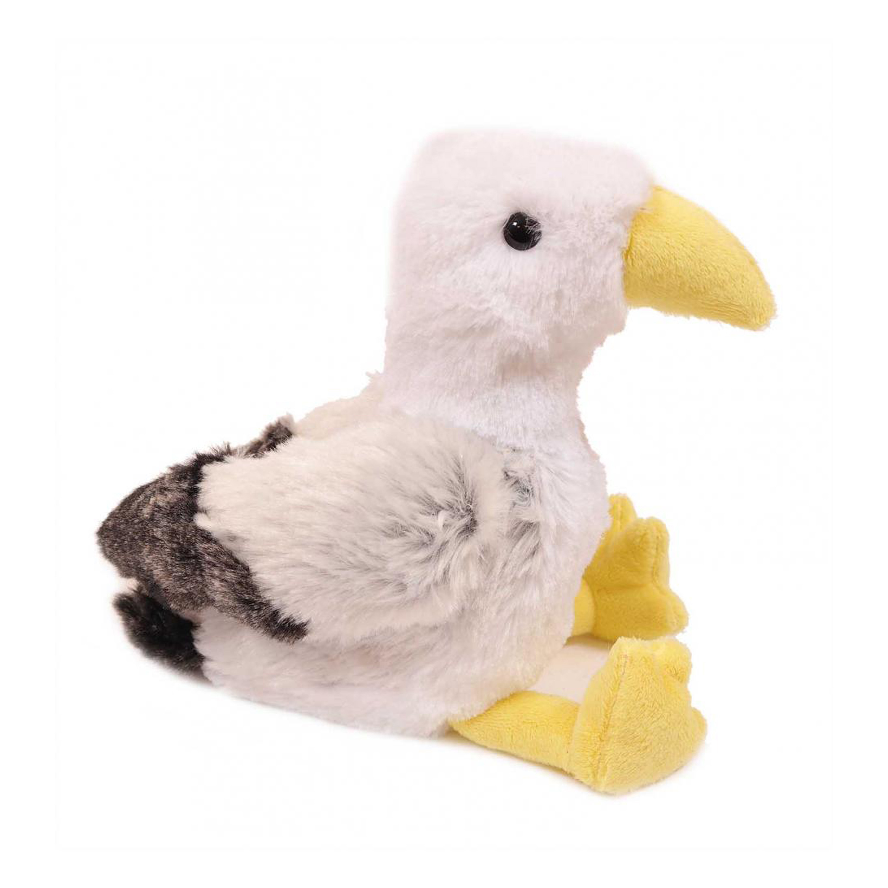 Knuffeldier Meeuw - zachte pluche stof - premium kwaliteit knuffels - Vogels - 20 cm -