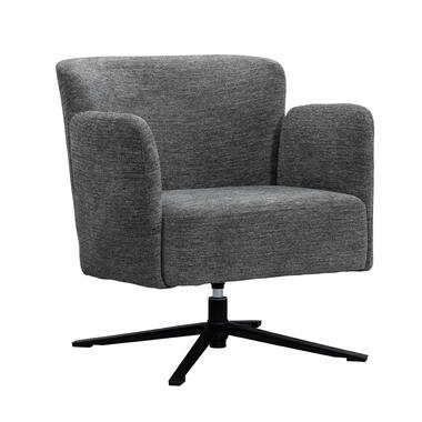 Fauteuil Sam - antraciet - Leen Bakker