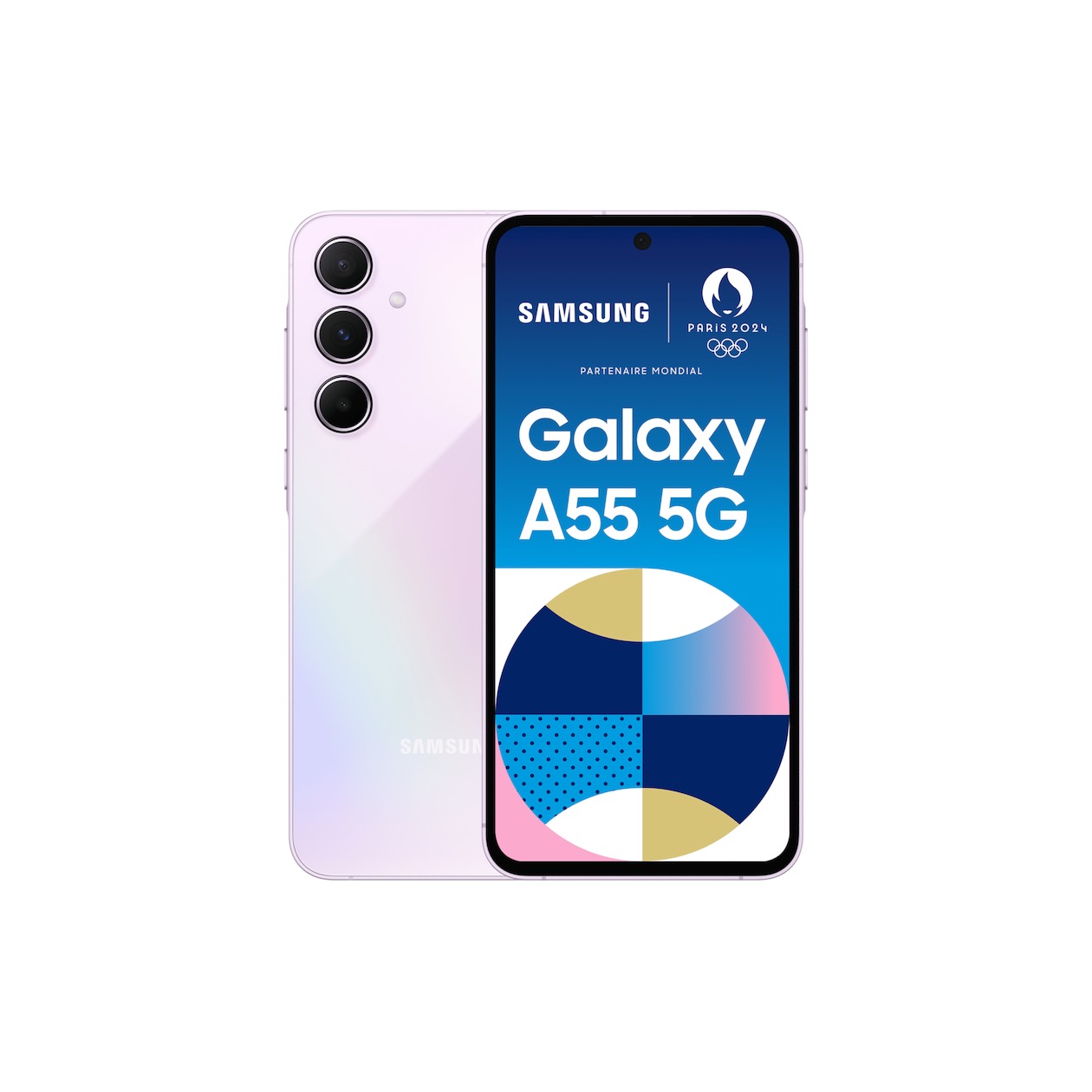 Samsung Galaxy A55 5G 256GB Smartphone Paars