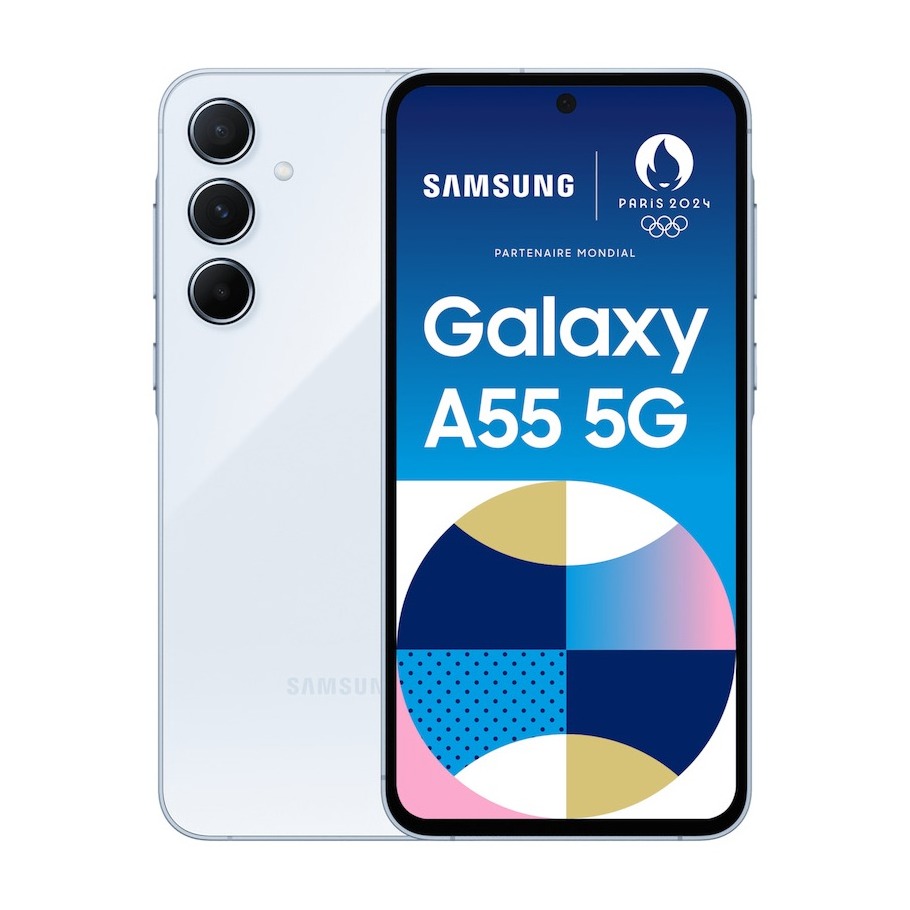 Samsung Galaxy A55 5G 128GB Smartphone Blauw