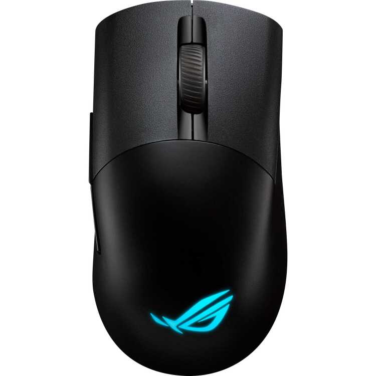 ASUS ROG Keris Wireless Aimpoint gaming muis 36.000 dpi, 2.4 GHz, Bluetooth, RGB leds
