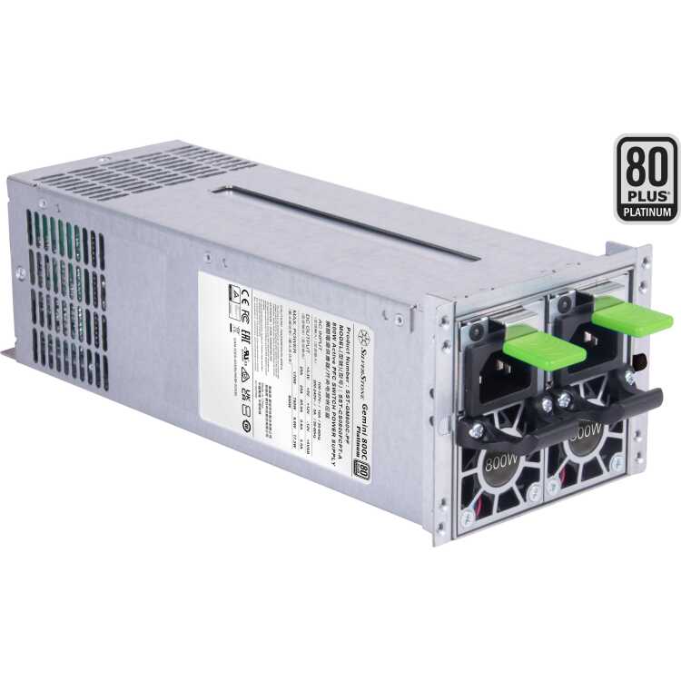 SilverStone Gemini 800C Platinum, 800W voeding