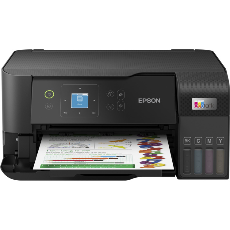 Epson EcoTank ET-2840 A4 multifunctionele Wi-Fi-printer met inkttank all-in-one printer Scannen, Kopiëren, Wi-Fi, inclusief tot 3 jaar inkt