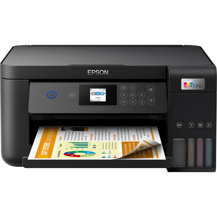 Epson EcoTank ET-2851 A4 multifunctionele Wi-Fi-printer met inkttank all-in-one printer Scannen, Kopiëren, Wi-Fi, inclusief tot 3 jaar inkt