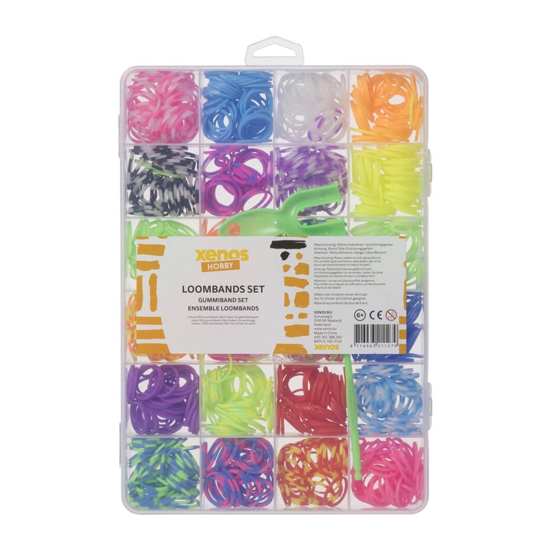 Loombands set - 3x20x13 cm