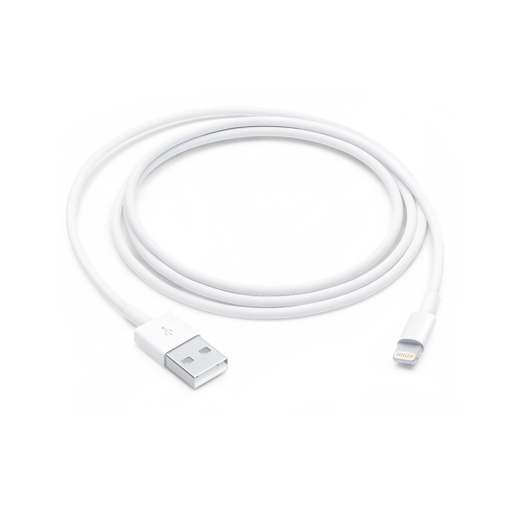 Apple Lightning to USB Cable (1m) Oplader Wit