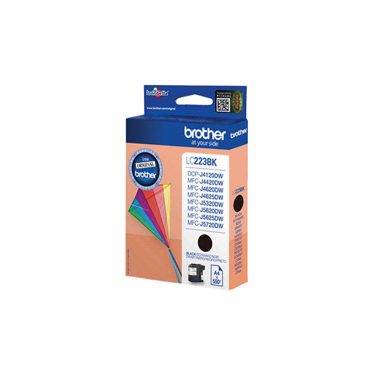 Brother Inkt LC-223BK inkt Zwart