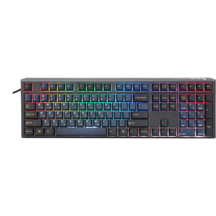 Ducky One 3 Pro gaming toetsenbord RGB led, Double-shot PBT, QUACK Mechanics, hot swap