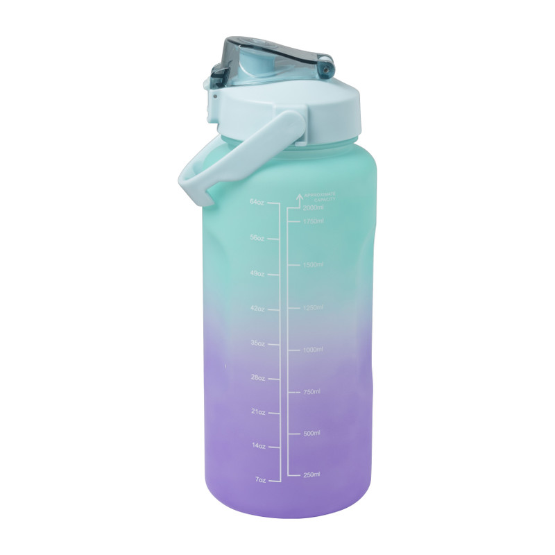 waterfles - lila - 2 liter