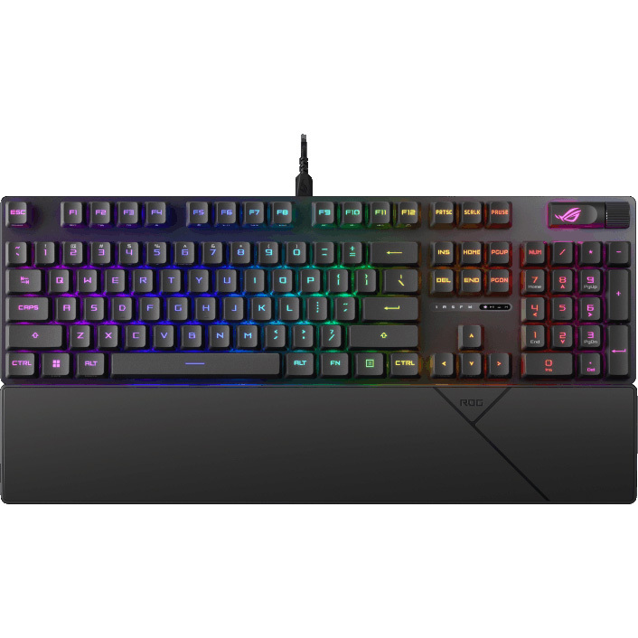 ASUS ROG Strix Scope II RX gaming toetsenbord RGB leds, Hot-swappable, PBT