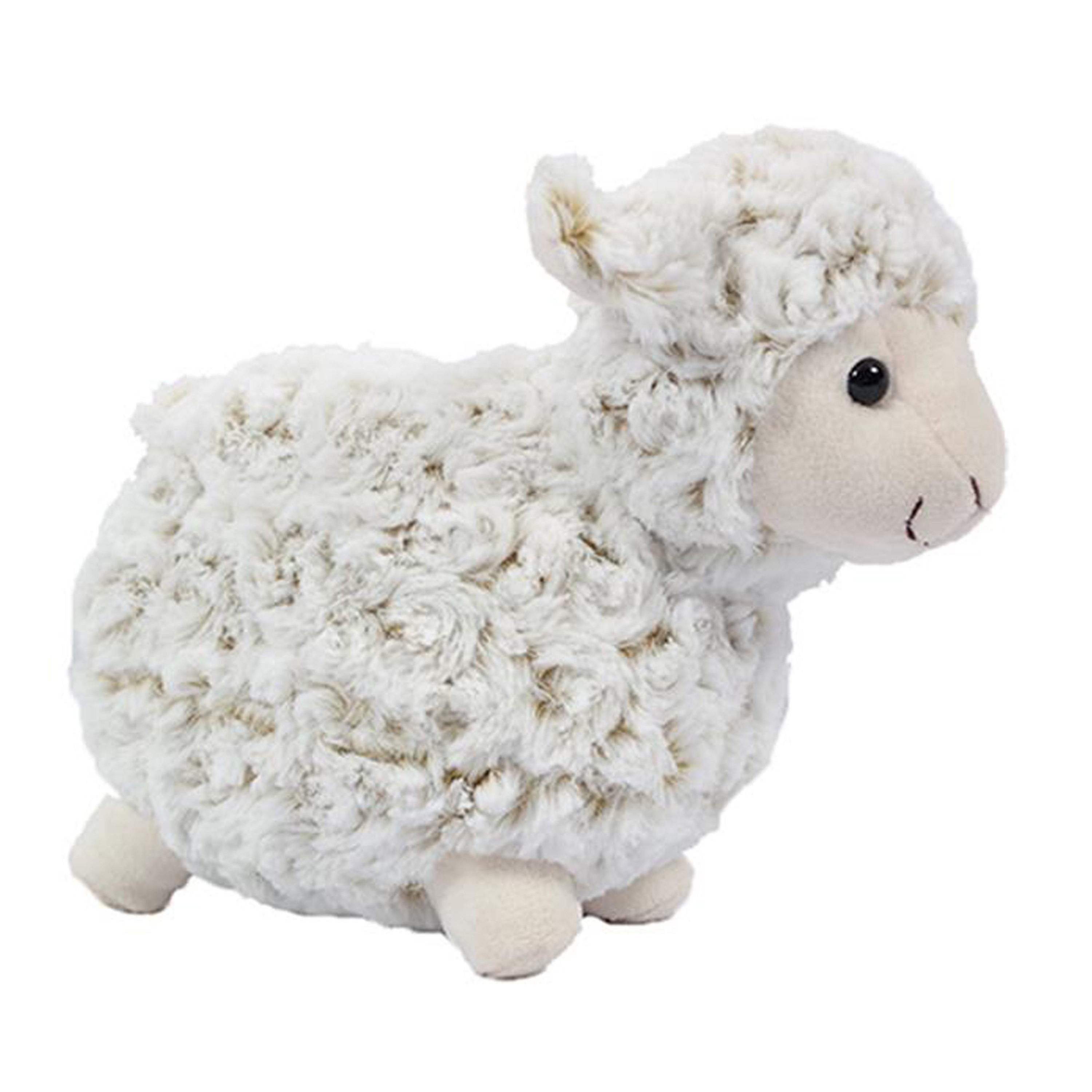 Knuffeldier Schaap/lammetje - zachte pluche stof - premium kwaliteit knuffels - wit - 26 cm -