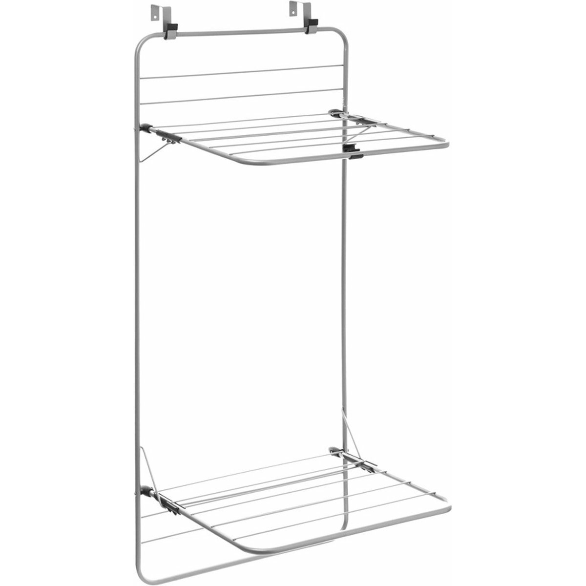 Inklapbaar wasgoedrek/droogrek - 10 meter waslijn - Ophangbaar - 51 x 121 cm -