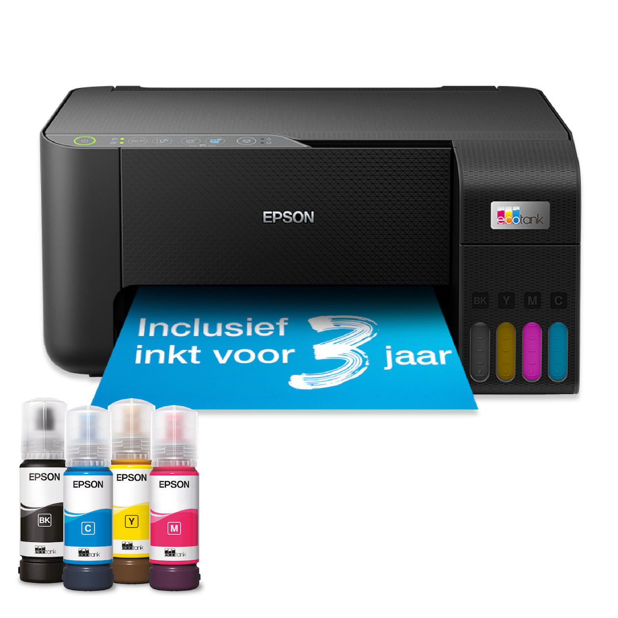 Epson EcoTank ET-2860 All-in-one inkjet printer Zwart
