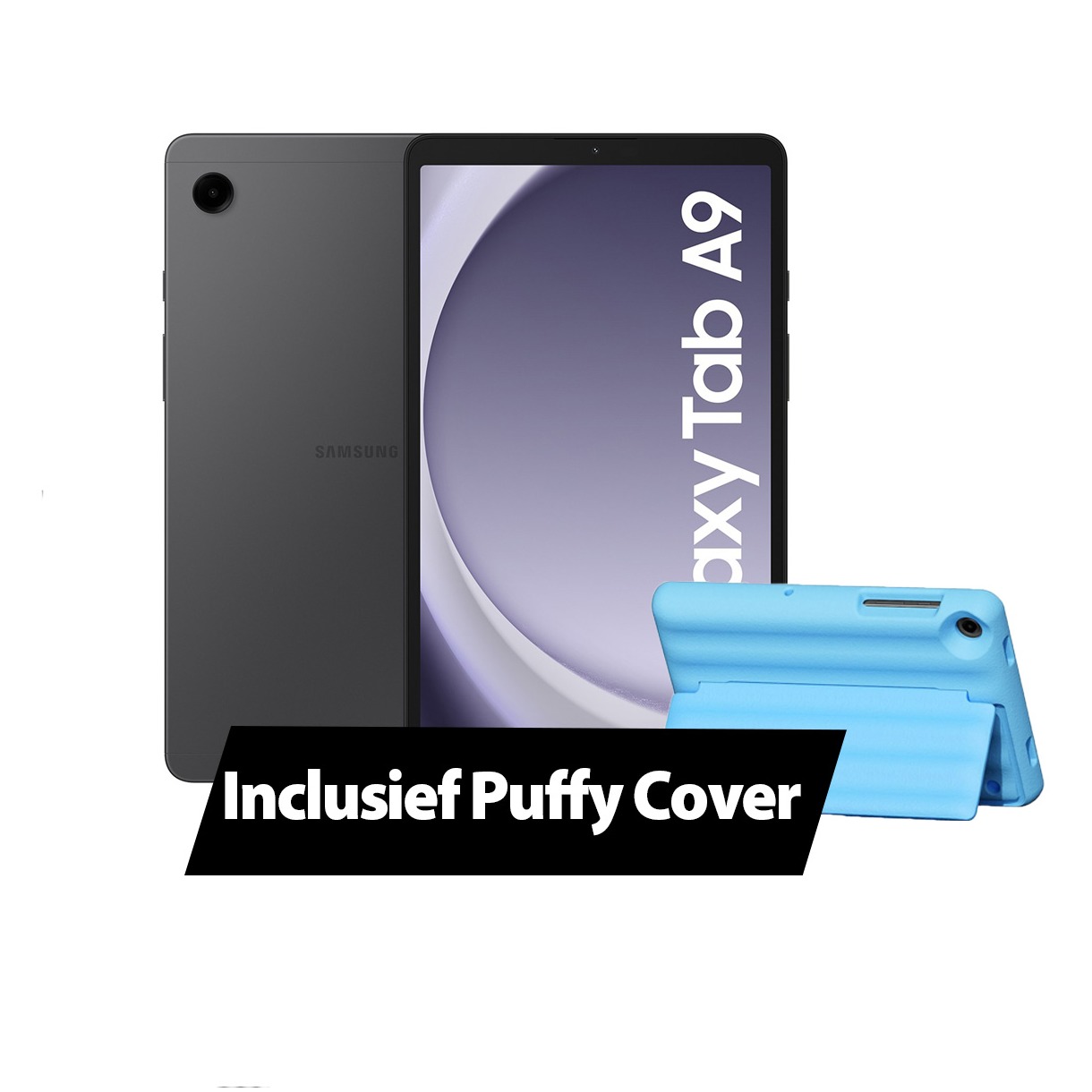 Samsung Galaxy Tab A9 (2023) 64GB Wifi + Puffy Cover Tablet