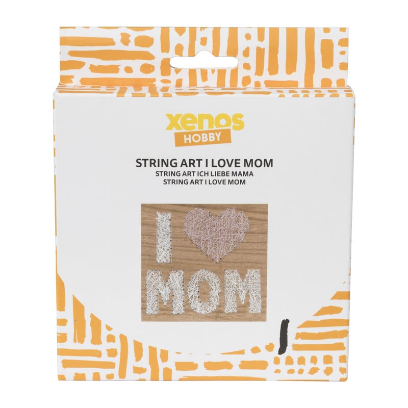 String art - I love mom