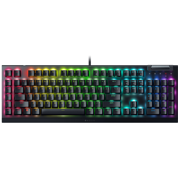 Razer BlackWidow V4 X gaming toetsenbord RGB leds, Doubleshot ABS