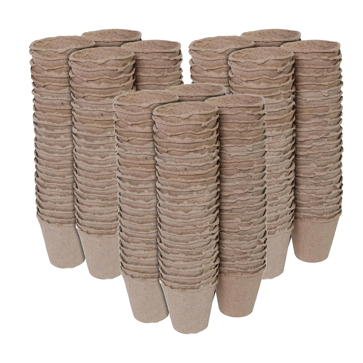 Stekpotje / kweekpot - 288x stuks - 6 cm - turfpotjes -