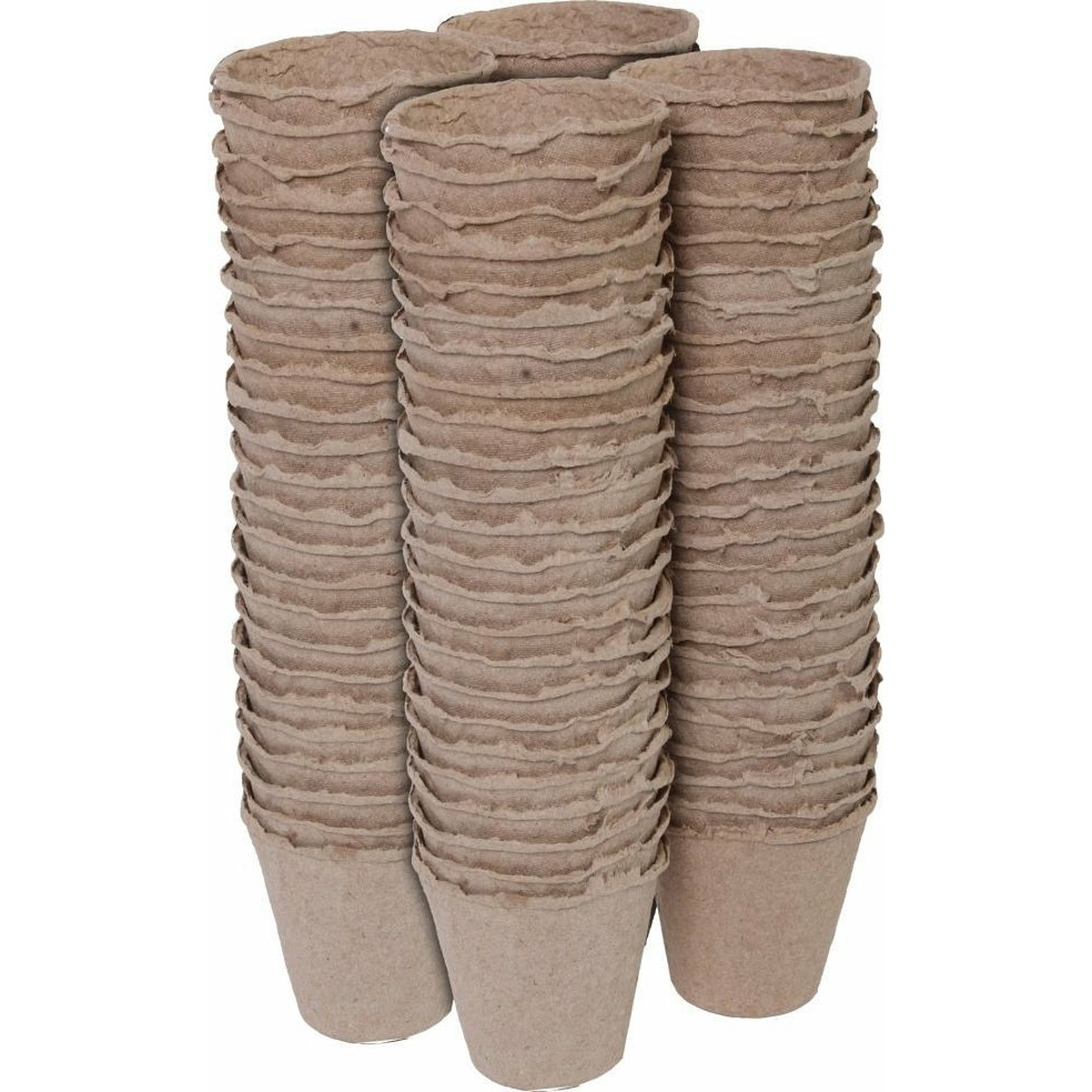 Stekpotje / kweekpot - 96x stuks - 6 cm - turfpotjes -