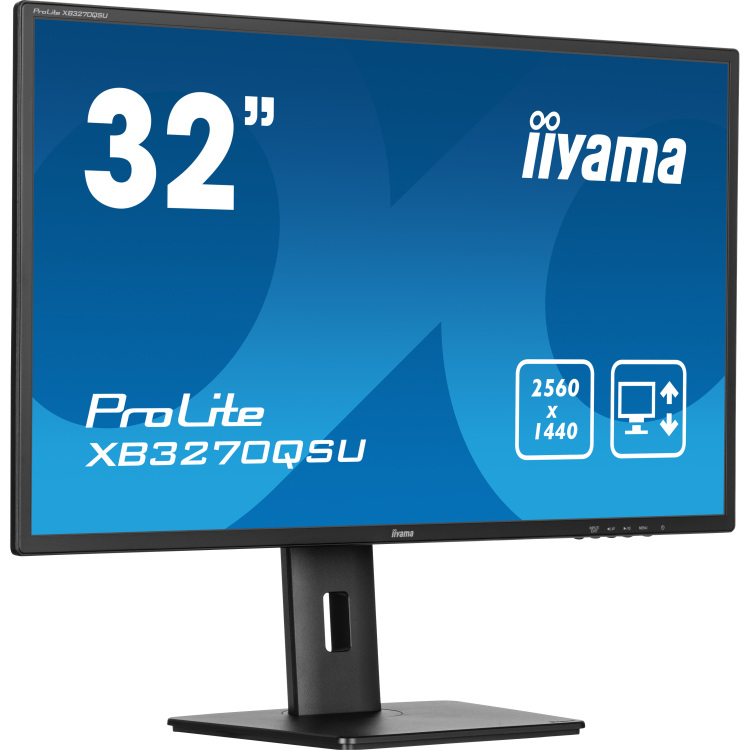 iiyama ProLite XB3270QSU-B1 ledmonitor 100Hz, HDMI, DisplayPort, USB, Adaptive Sync