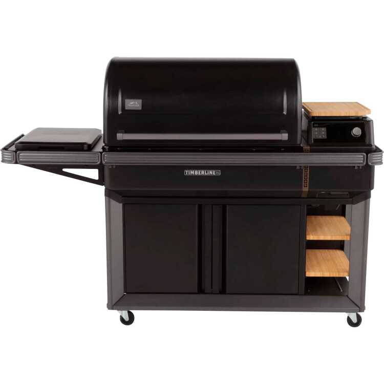 Traeger Timberline XL Pellet Grill barbecue WiFIRE, touchscreen, inductiekookplaat aan zijkant