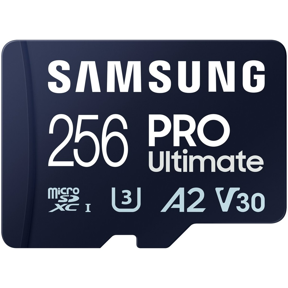 Samsung PRO Ultimate 256 GB (2023) microSDXC + SD Adapter Micro SD-kaart Blauw