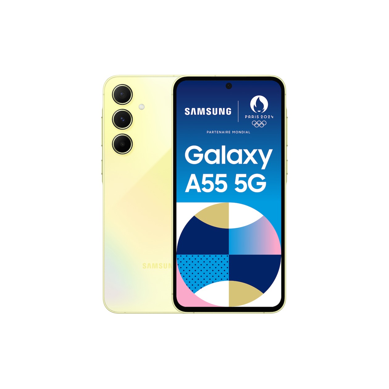 Samsung Galaxy A55 5G 128GB Smartphone Geel