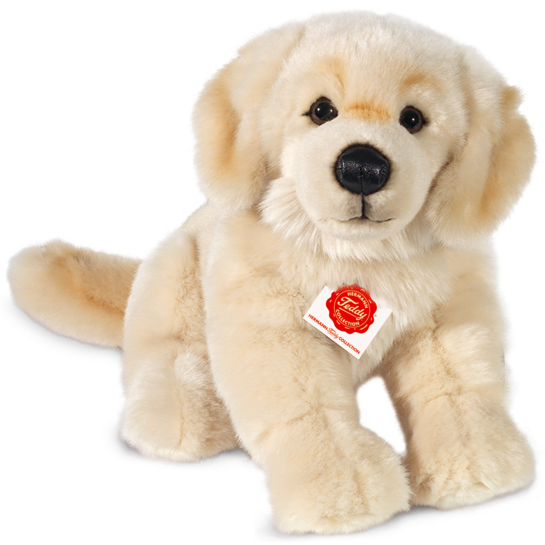 Knuffeldier hond Golden Retriever - zachte pluche stof - premium knuffels - blond - 30 cm -