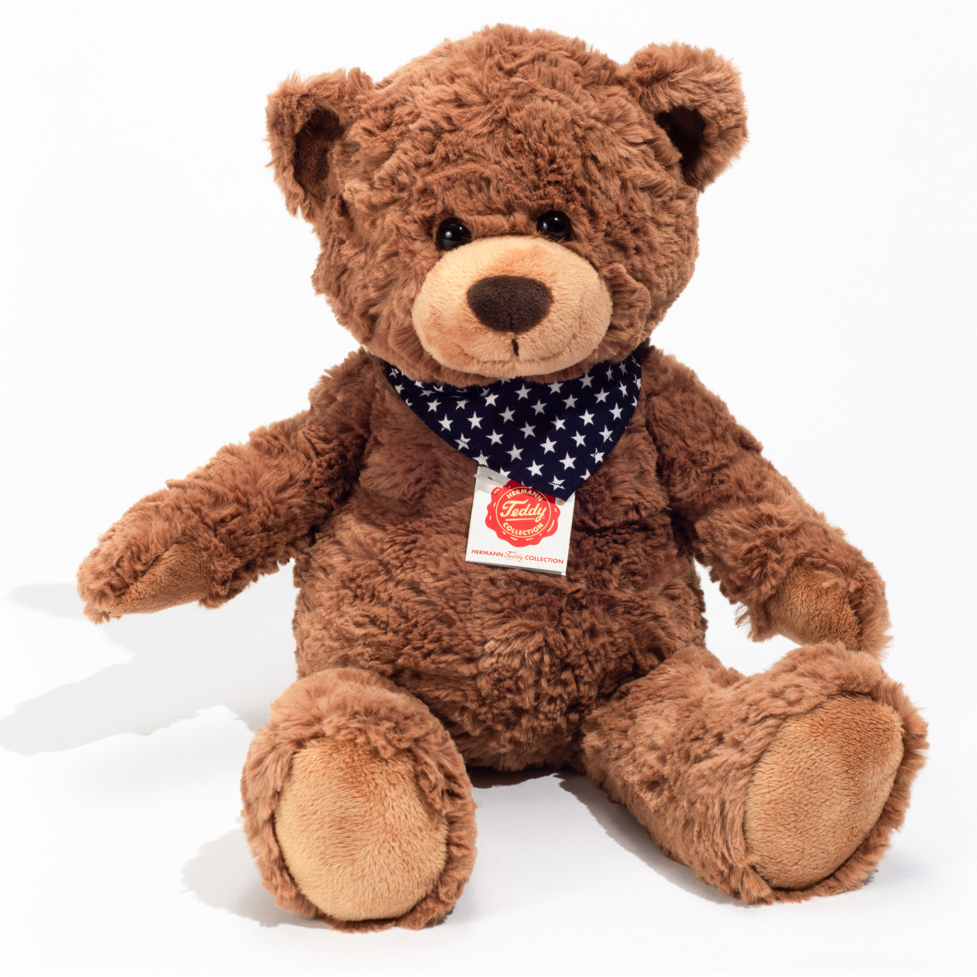Knuffeldier beer Teddy - zachte pluche stof - premium kwaliteit knuffels - bruin - 38 cm -