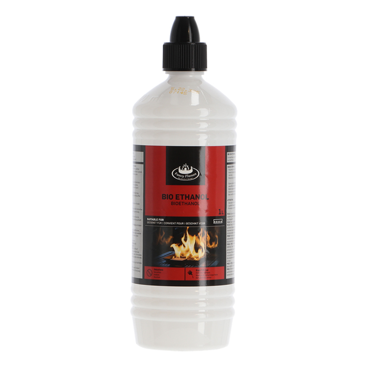Bio ethanol voor sfeer en tafelhaarden - 1 liter - voor binnen en buiten -