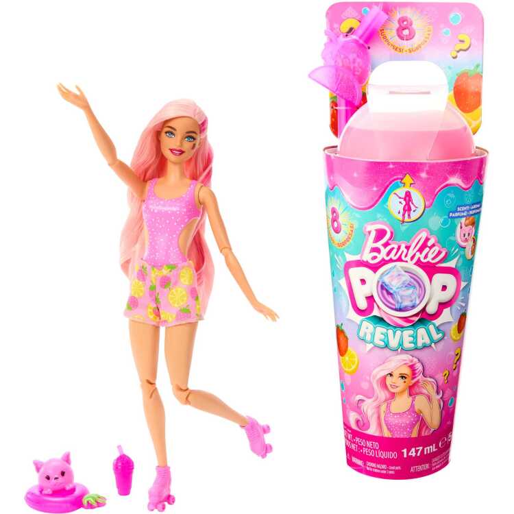 Mattel Pop! Reveal - Aardbeienlimonade pop