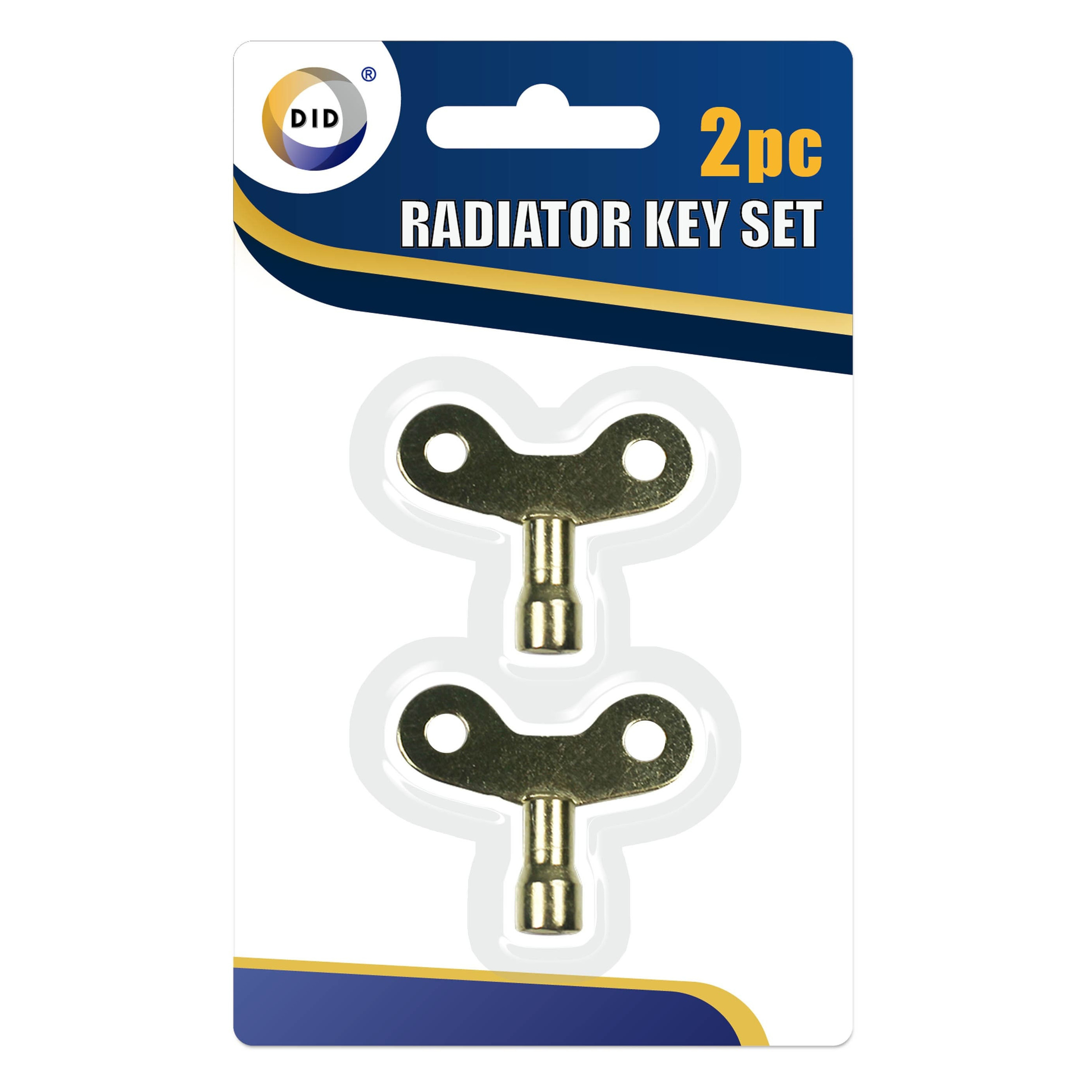 Radiatorsleutels/ontluchtingssleutels - set van 2x - universeel - voor aftapkraan -