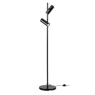 Vloerlamp Napels - zwart - 140 cm - Leen Bakker
