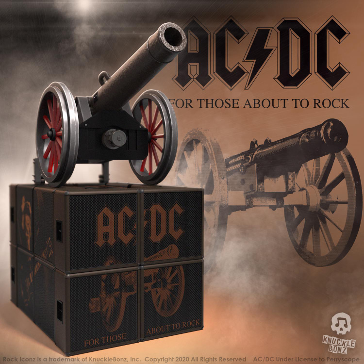 Diverse Rock Iconz on Tour: AC-DC - For Those About to Rock Cannon decoratie