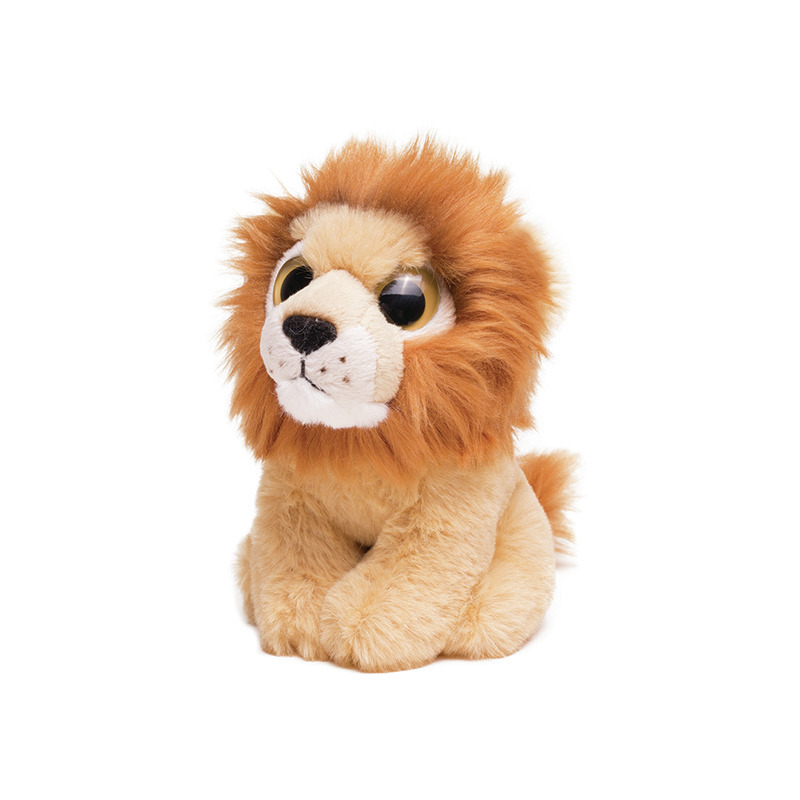Pluche Leeuw knuffeldier van 13 cm -