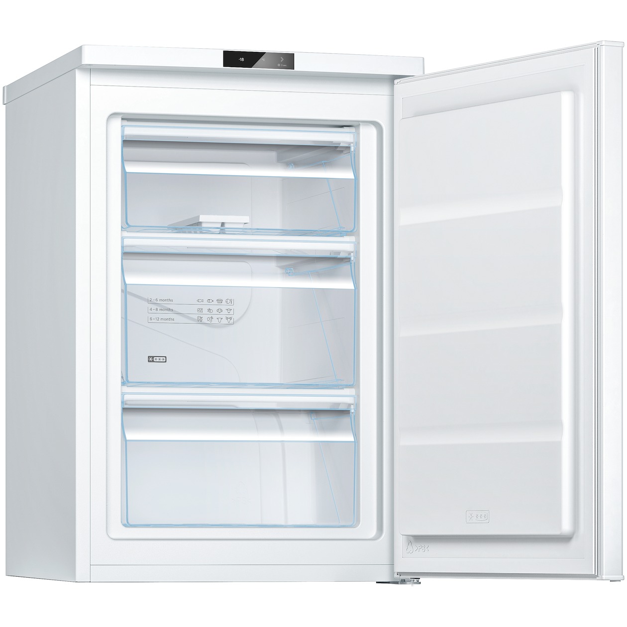 Bosch GTV15NWEB Tafelmodel vriezer Wit