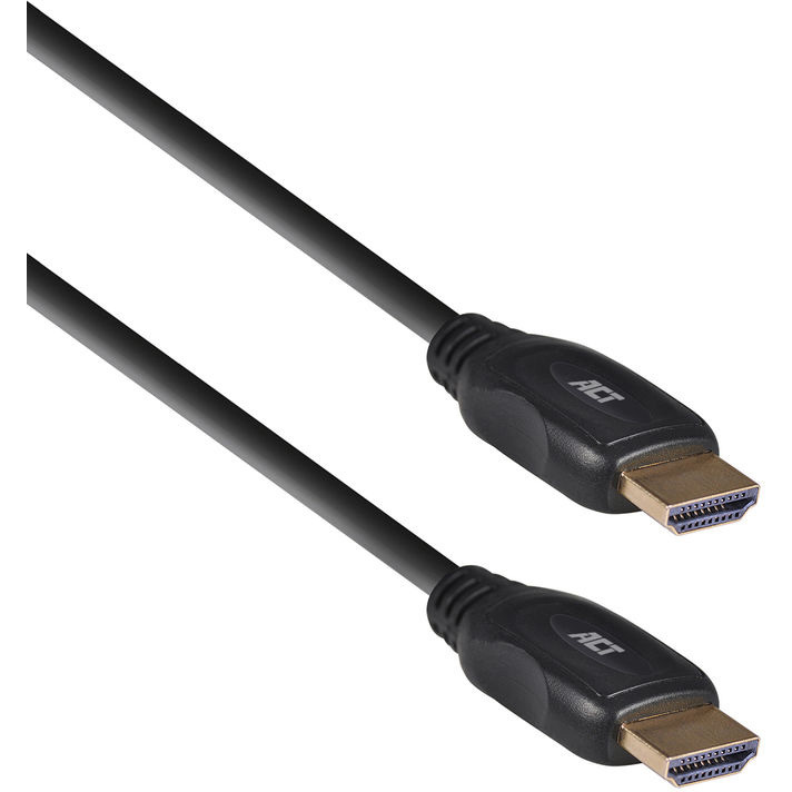 ACT Connectivity 2,5 meter HDMI 4K High Speed kabel v2.0 HDMI-A male - HDMI-A male kabel