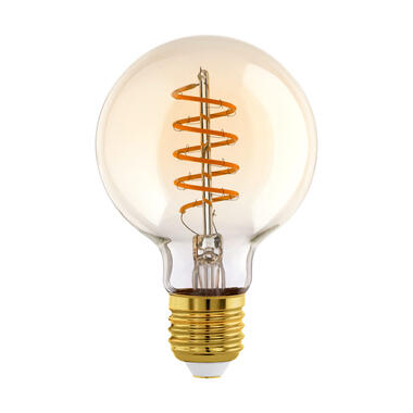 Lichtbron LED-spiraal Amber - E27 - 12xØ8 cm - Leen Bakker