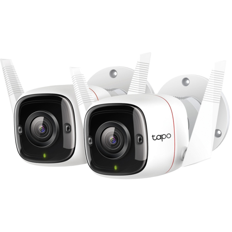TP-Link Tapo C310P2 Wi-Fi beveiligingscamera voor buiten beveiligingscamera 2 stuks